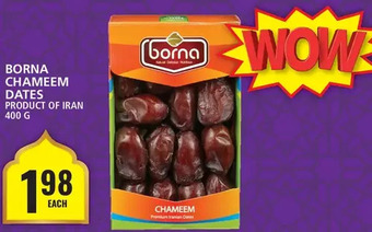 Food Basics Borna chameem dates offer