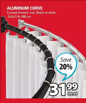 JYSK Aluminum curve offer