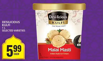 Food Basics Desilicious kulfi offer