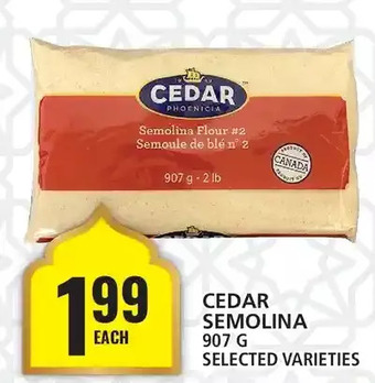 Food Basics Cedar semolina offer