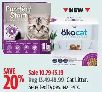 Canadian Tire Cat litter offer