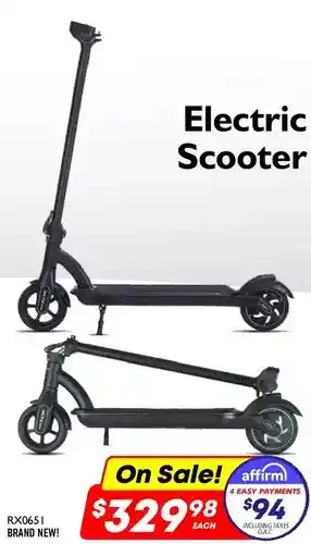 Factory Direct Electric scooter, RX0651 offer