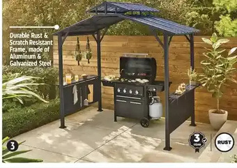 Canadian Tire Canvas skyline grill gazebo, 5 x 8'. offer