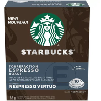 Canadian Tire Starbucks by nespresso capsules offer
