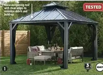 Canadian Tire Canvas skyline gazebo. 12 x 10' offer