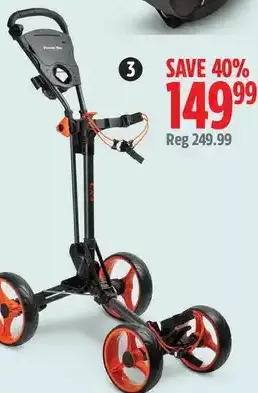 Canadian Tire Cx-4 4-wheel golf cart offer