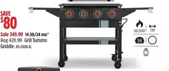 Canadian Tire Grill turismo griddle offer