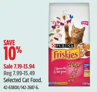 Canadian Tire Cat food offer