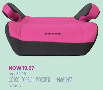 Babies 'R' Us Cosco topside booster - magenta offer