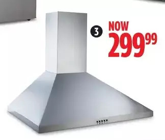 Canadian Tire Master chef pyramid range hood offer