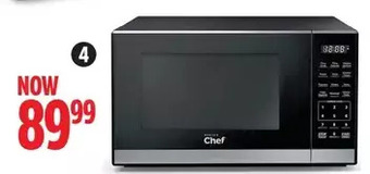 Canadian Tire Master chef 0.7 cu-ft microwave. black/stainless steel offer