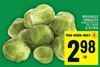 Food Basics Brussels sprouts offer