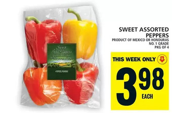 Food Basics Sweet peppers offer