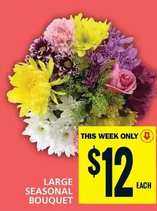 Food Basics Large seasonal bouquet offer