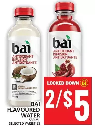 Food Basics Bai flavoured water offer