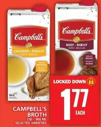 Food Basics Campbell's broth offer