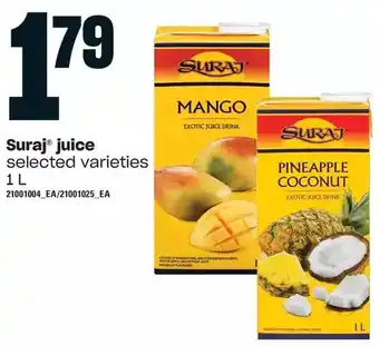 Loblaws Suraj juice offer