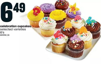 Loblaws Celebration cupcakes offer