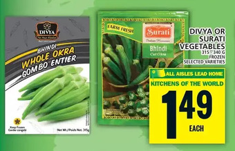 Food Basics Divya or surati vegetables offer