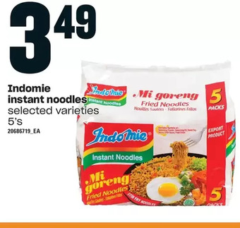 Loblaws Indomie instant noodles offer