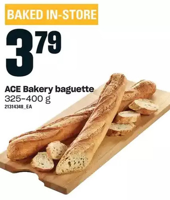 Loblaws Ace bakery baguette offer