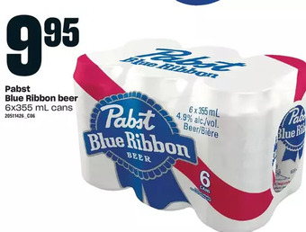 Loblaws Pabst blue ribbon beer offer