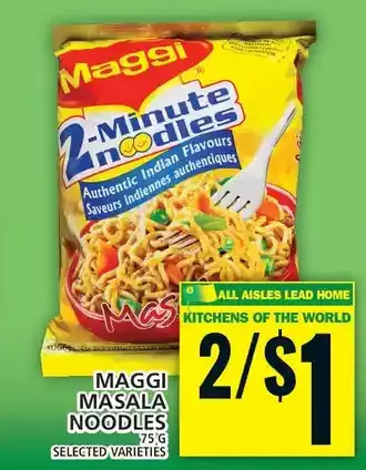 Food Basics Maggi masala noodles offer