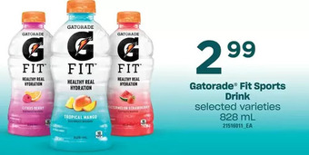 Loblaws Gatorade fit sports drink offer