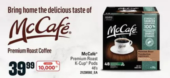Loblaws Mccafé premium roast k-cup pods offer