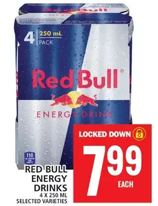 Food Basics Red bull energy drinks offer