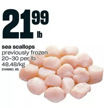 Loblaws Sea scallops offer