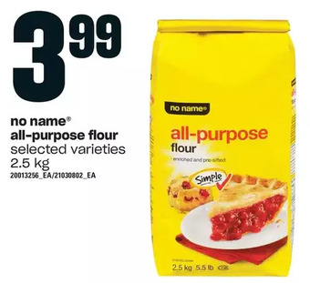 Loblaws No name all-purpose flour offer