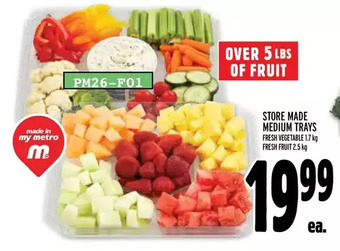 Metro Store made medium trays offer