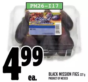 Metro Black mission figs offer