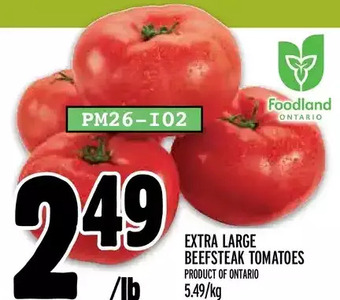 Metro Extra large beefsteak tomatoes offer