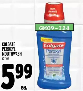 Metro Colgate peroxyl mouthwash offer