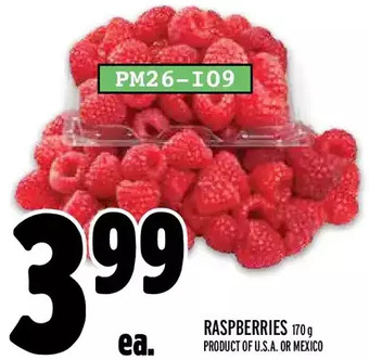Metro Raspberries offer