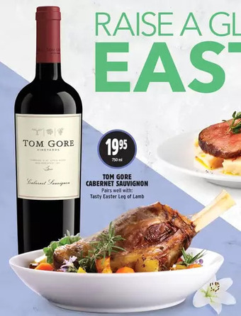 Metro Tom gore cabernet sauvignon offer