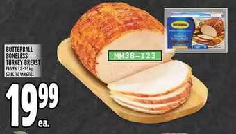 Metro Butterball boneless turkey breast offer
