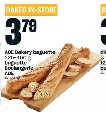Independent Grocer Ace bakery baguette offer