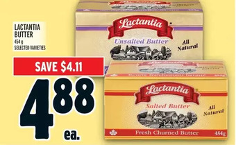 Metro Lactantia butter offer