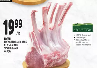 Metro Fresh frenched lamb rack new zealand spring lamb offer