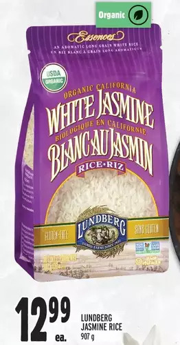 Metro Lundberg jasmine rice offer