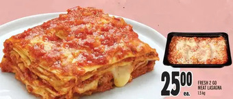 Metro Fresh 2 go meat lasagna offer