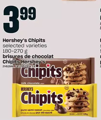 Independent Grocer Hershey's chipits offer
