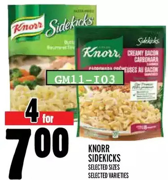 Metro Knorr sidekicks offer