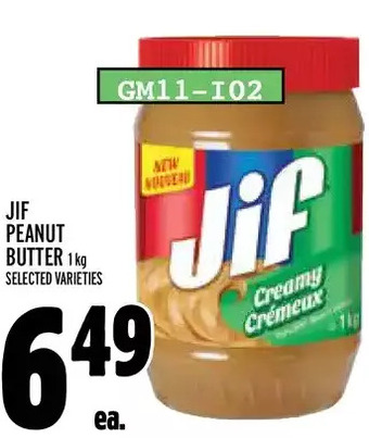 Metro Jif peanut butter offer