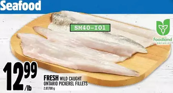 Metro Fresh wild caught ontario pickerel fillets offer