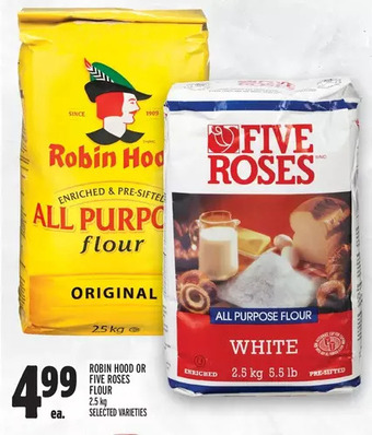 Metro Robin hood or five roses flour offer