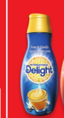 Walmart International delight coffee creamer offer
